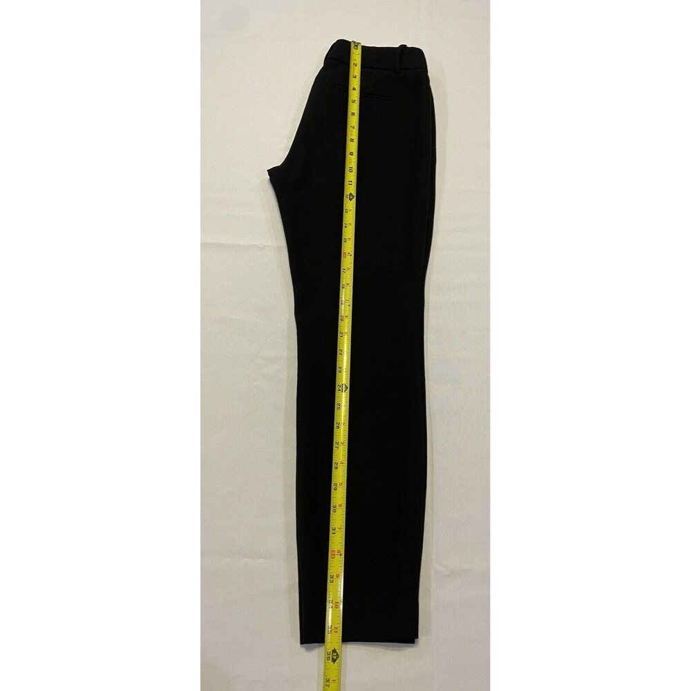 J Crew Women's Size 00 Black Minnie Skinny Leg, Side Zip Dress Pants.